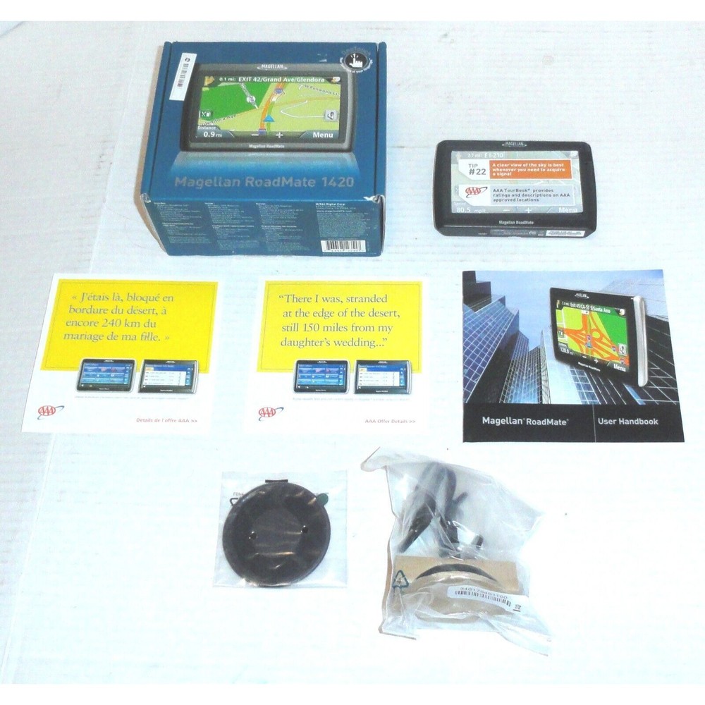 Magellan RoadMate 1420 4.3" Touch Screen Portable GPS Navigator